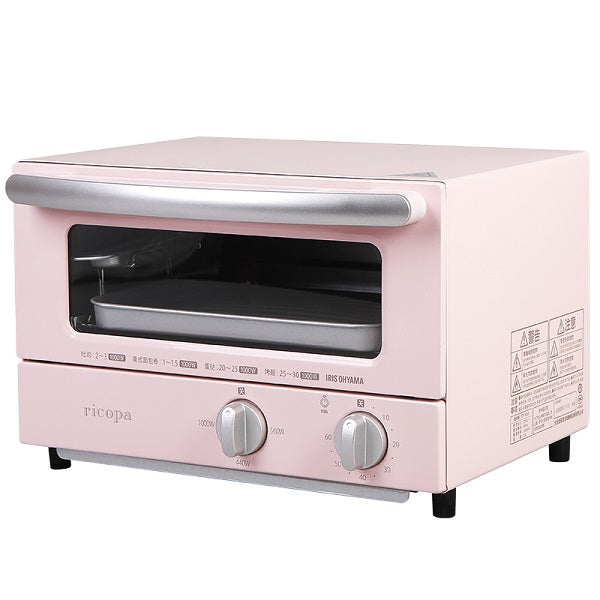 Iris Ohyama EOT-R021 Ricopa Mini Oven (Pink)