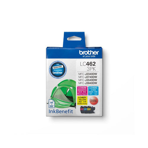 Brother LC462 3PK CMY Ink Cartridge