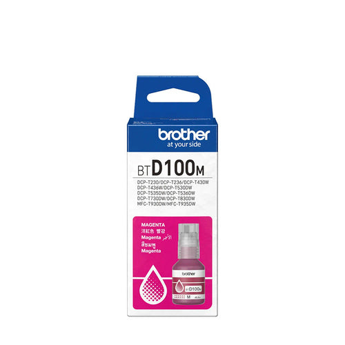 Brother BTD100M Magenta Ink Bottle