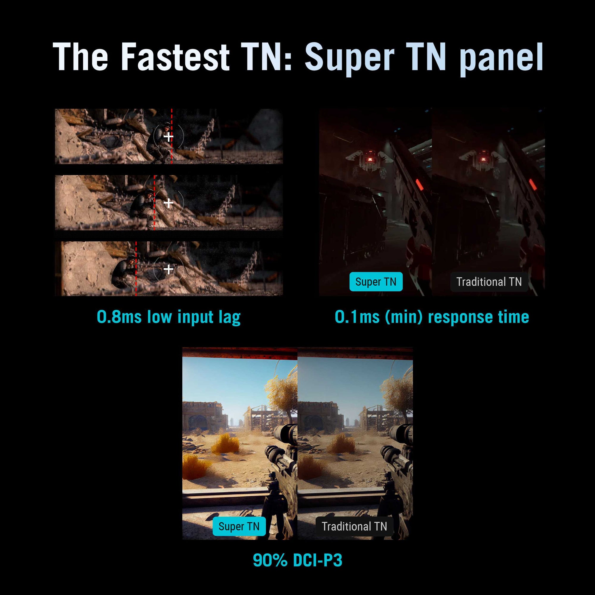 Asus ROG Strix XG248QSG Ace - 24 FHD TN 610Hz(OC) Esports Gaming Monitor