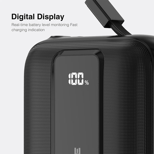 Valore PD65W 20000mAh Powerbank CCC Certified (PD41) - Black