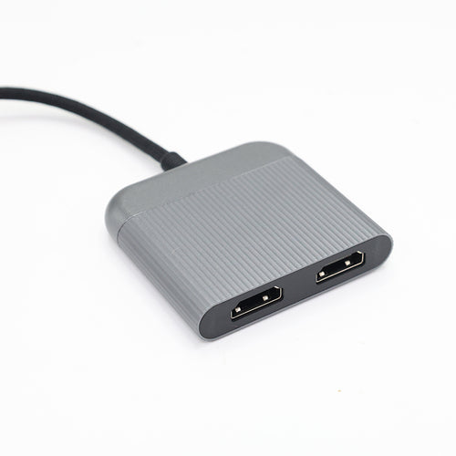 Valore USB-C To Dual HDMI Hub (MH-023) - Silver