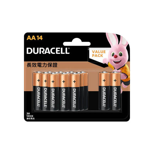 Duracell DRC0007DCSHHS AA Alkaline Battery (14pcs)
