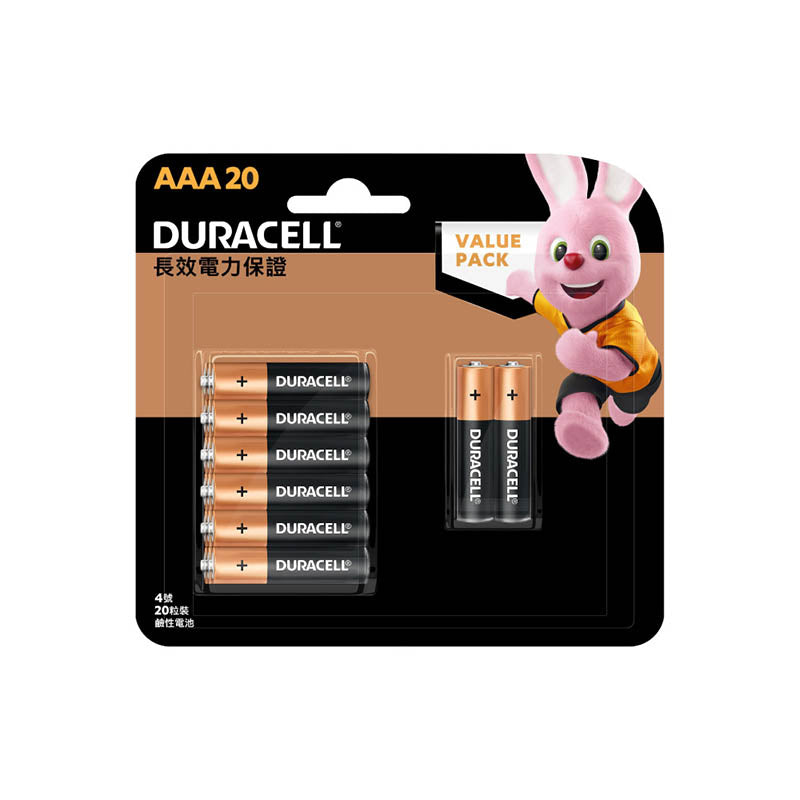 Duracell DRC0012DCSHHS AAA Alkaline Battery (20pcs)