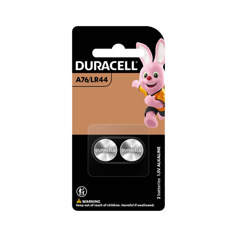 Duracell DRC0022DCSHHS Specialty LR44 Button Battery (2pcs)