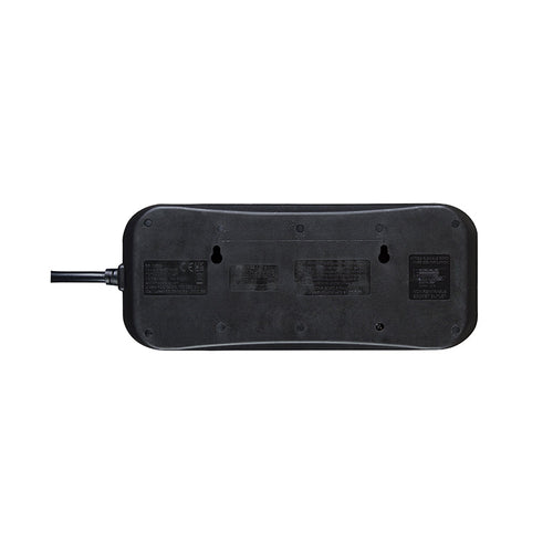 Masterplug SRG82NB-MPA 8 Socket Surge Extension 2M ( Black)