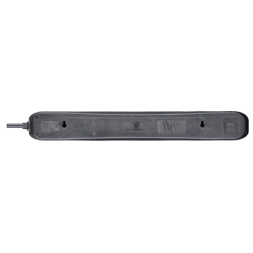 Masterplug SRGUAC2262NB 6 Socket + Type-C PD22W Surge Extension 2M (Black)