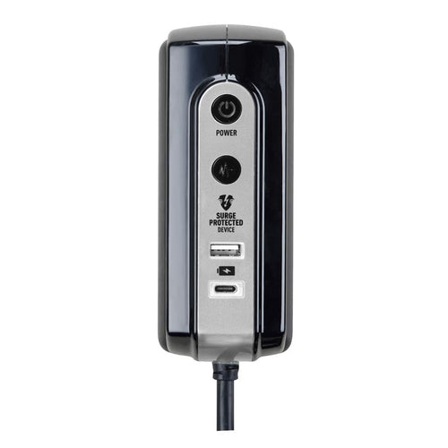 Masterplug SRGDSUAC2042PB 4 Socket 2M Surge+Switched Extension w USB A+C