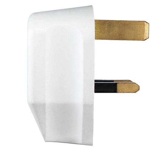 Masterplug 7W-MPA 13 Amp Rubber Plug (White)