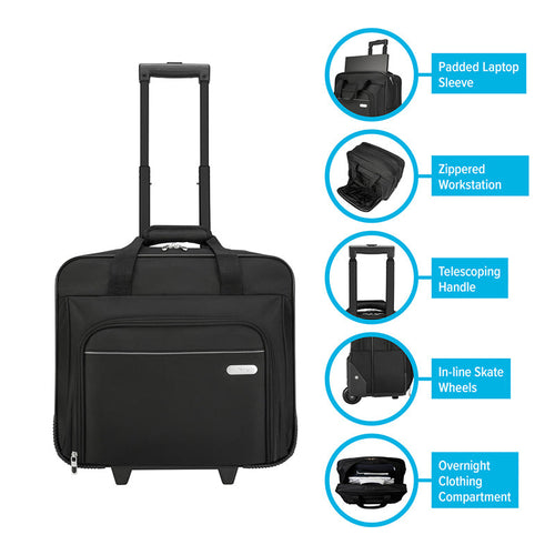 Targus TBR003EU-72 15.6 Rolling Laptop Case