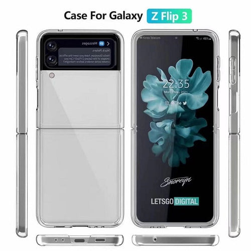 N.Brandz Galaxy Z Fold3 Protective Case (Clear)