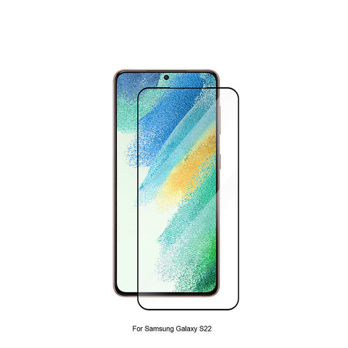 N.Brandz Galaxy S22 Full Adhesive Tempered Glass Protector