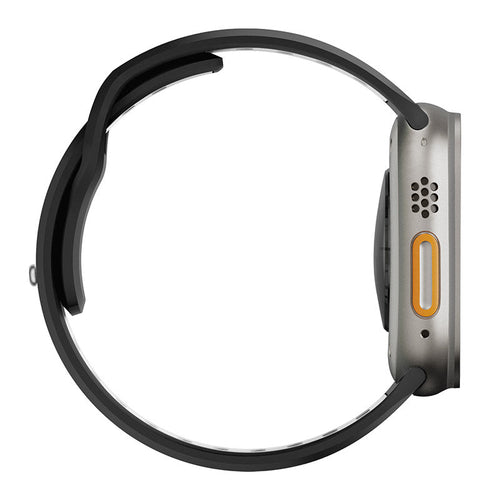 N.Brandz N-SB249-BW/Sport Apple Watch 1-10/SE Band 2 49/46/45/44/42mm (Black White)