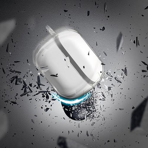 N.Brandz N-Clair-Bud3-CL Samsung Galaxy Buds3/Pro/3FE Ultra-Clear Case with Lanyard