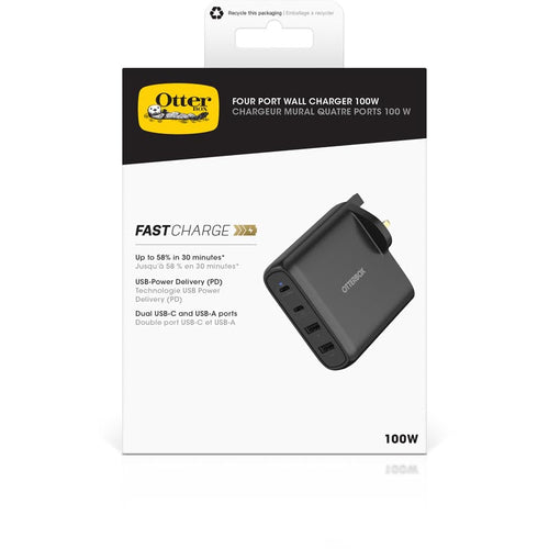 Otterbox OB-78-81349 100W Wall Charger+ C-C 1M Cable (Bundle)