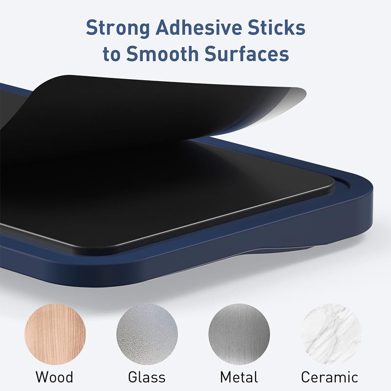 N.Brandz N-ORG05-GY Magnetic Cables Organiser with 5 Magnets Point (Grey)