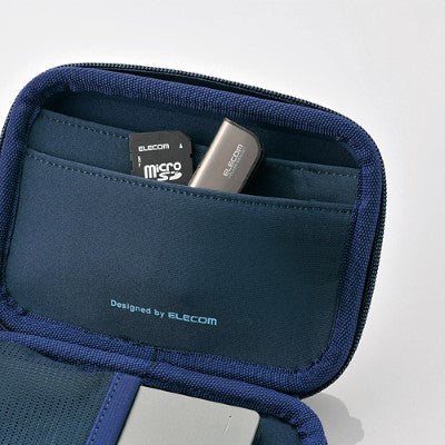 Elecom HDC-SH001BK Portable HDD Case [Semi Hard Size-S] (Black)