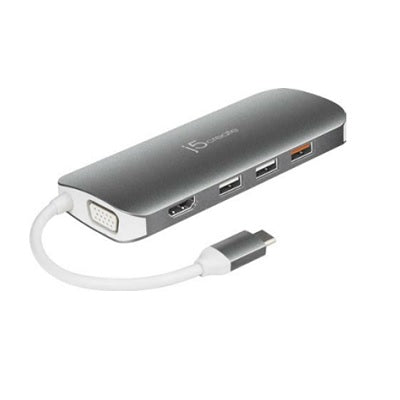 J5Create JCD384 USB 3.1 Type-C Multi Adapter