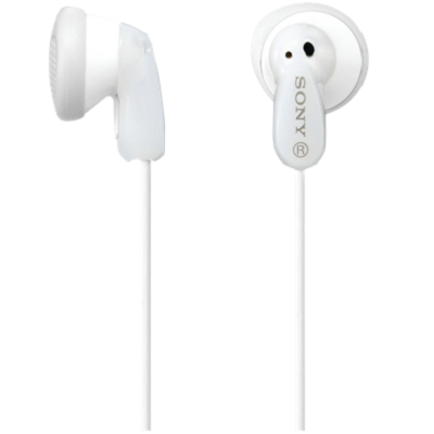 Sony MDR-E9LP Earphones (White)