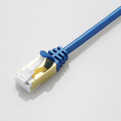 Elecom Slim LAN Cable 10m (Blue)