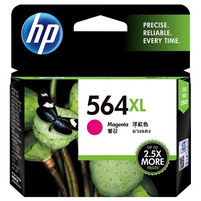 HP 564XL High Yield Magenta Original Ink Cartridge (CB324WA)