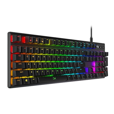 HyperX Alloy Origin RGB Mechanical Gaming KB Aqua Switch