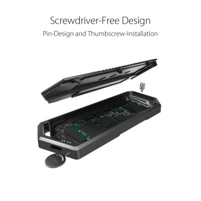 ASUS Storage ROG Strix Arion ESD-S1C/BLK M.2 NVMe SSD Enclosure