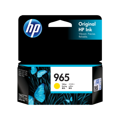 HP 965 Yellow Original Ink Cartridge (3JA79AA)