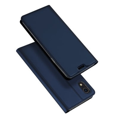Dux Ducis Leather Case For iPhone XS Blue