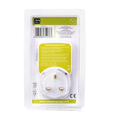 Masterplug TMS24-MPA 24 Hour Mechanical Segment TImer