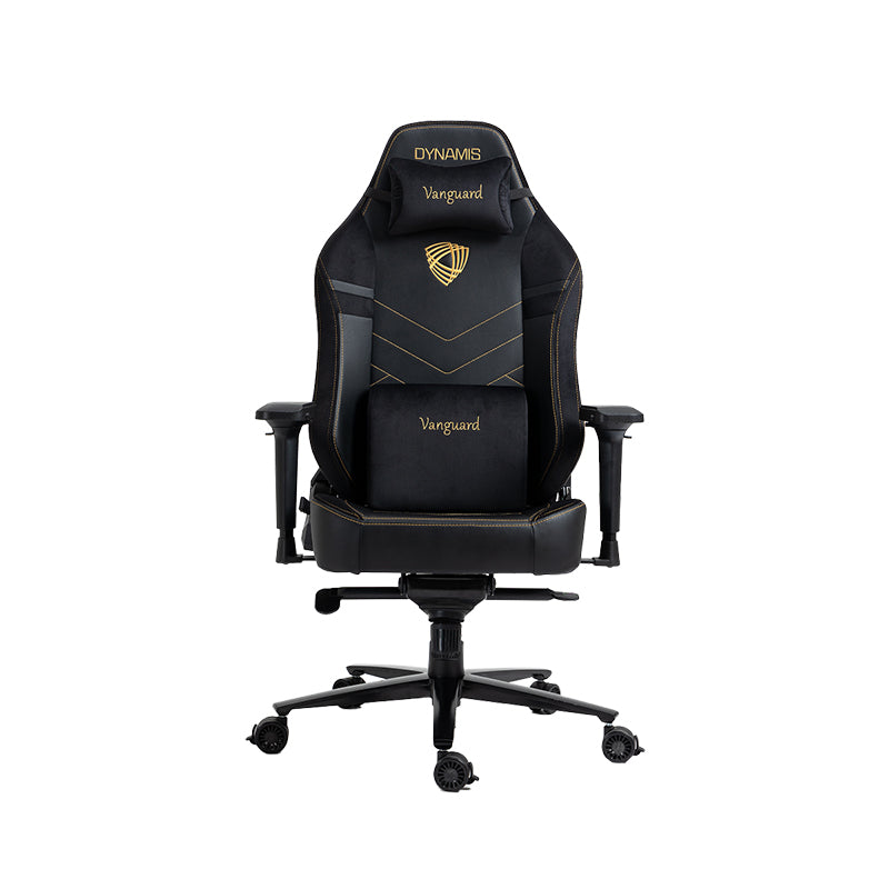 Dynamis Vanguard GC8 Gaming Chair (Black and Gold)
