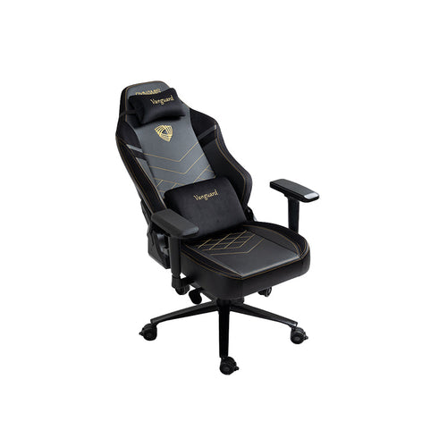 Dynamis Vanguard GC8 Gaming Chair (Black and Gold)