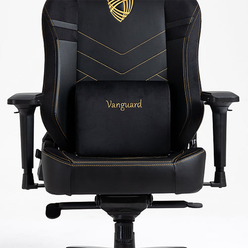 Dynamis Vanguard GC8 Gaming Chair (Black and Gold)