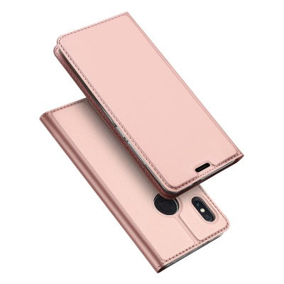 Dux Ducis Leather Case For Xiaomi MI A2 Rose Gold