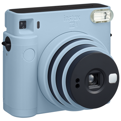 Fuji Instax SQUARE SQ1 Instant Camera Combo Kit (Blue)