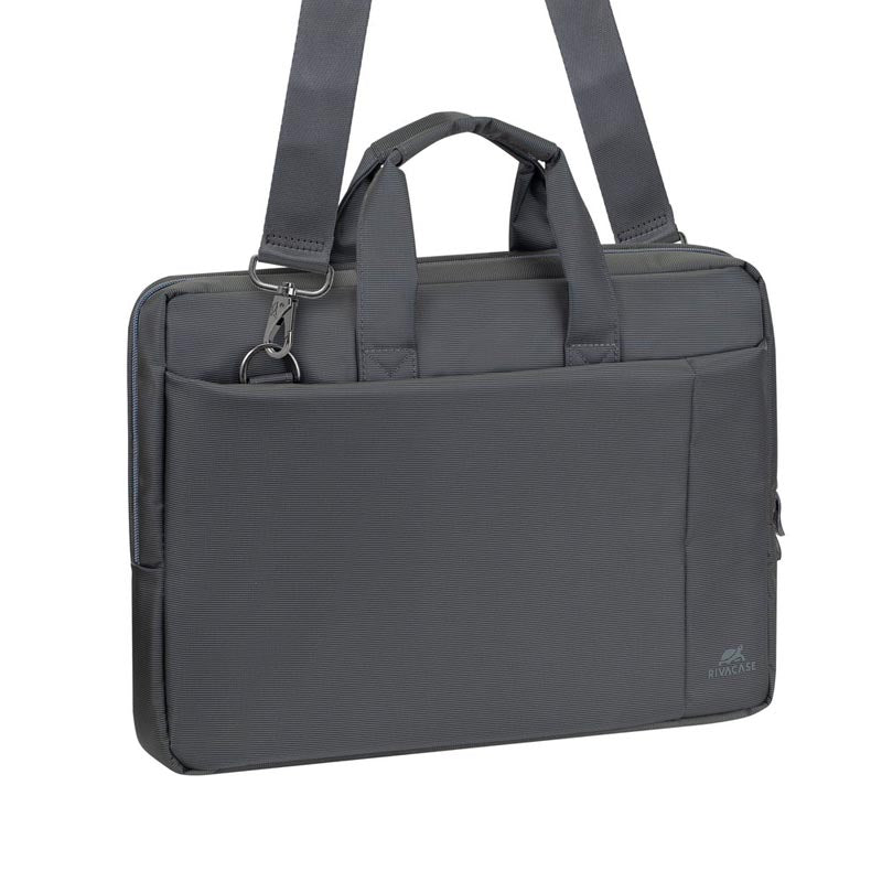 Rivacase Central Laptop Bag 15.6, Grey