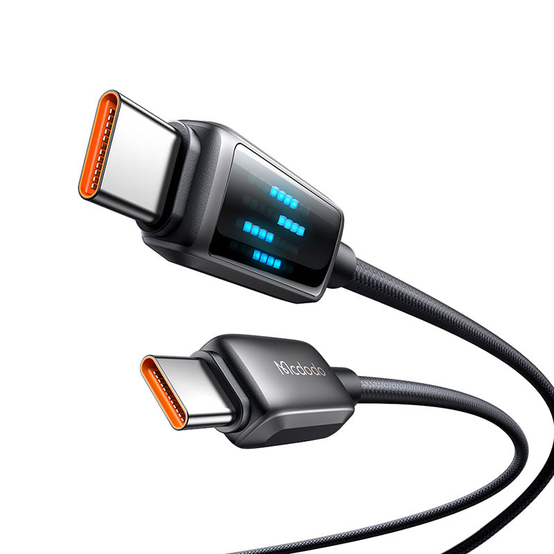 Mcdodo CA-4250 Charging Speed Visible C-C Cable (Black)