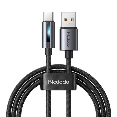 Mcdodo CA-5810 6A A-C Cable with Light (Black)