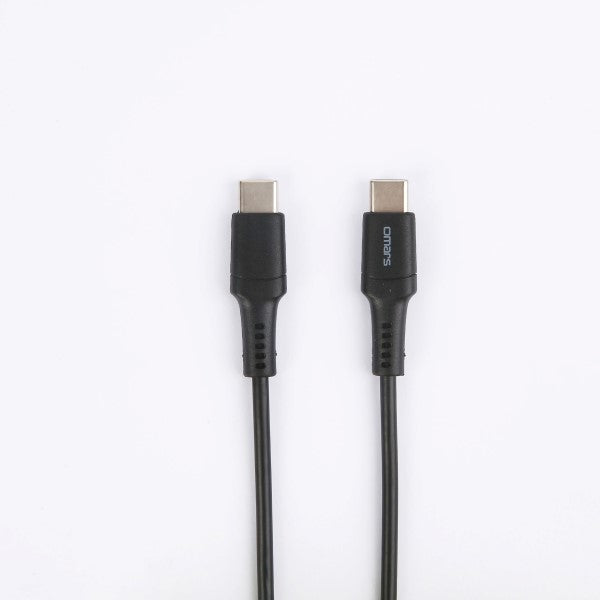 Omars OMCB003 USB-C to USB-C 3A Charging Cable 1.2M (Black)