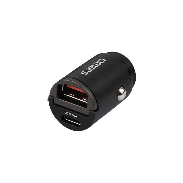 Omars OMCC003 Nano USB-A+USB-C PD30W Car Charger