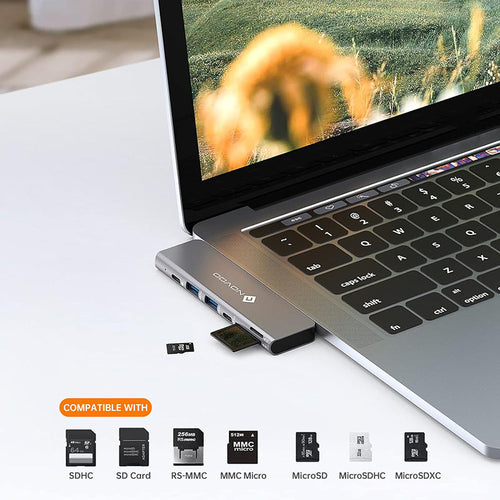 Omars Novoo R7i PD 7-in-2 USB-C Hub