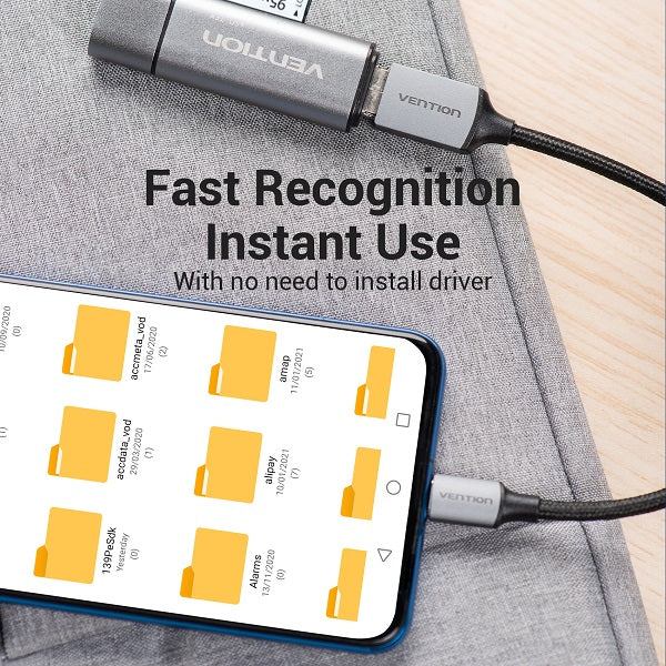 Vention CCWHB Type C to USB2.0 OTG Cable