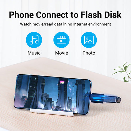 Vention CDTB0 Type C to USB2.0 OTG Adaptor