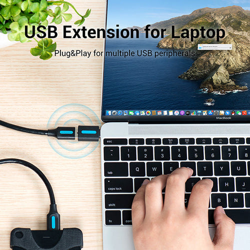 Vention CDTB0 Type C to USB2.0 OTG Adaptor