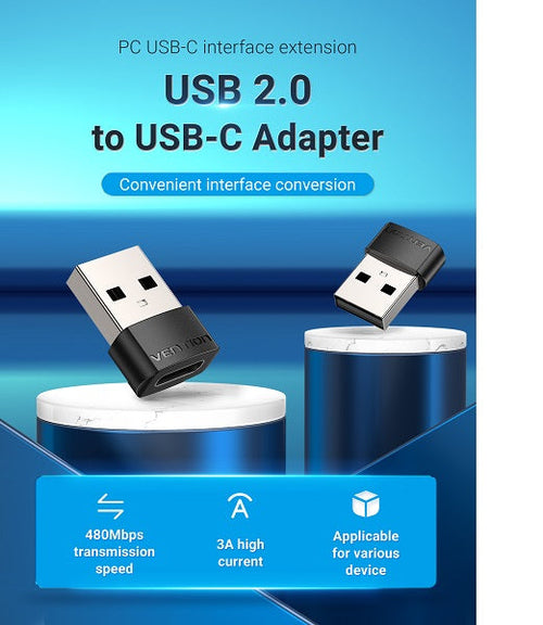 Vention CDWB0 USB2.0 to Type C Adaptor