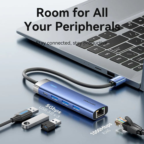 Vention TGFSB 5in1 USB 3.0 Docking Station
