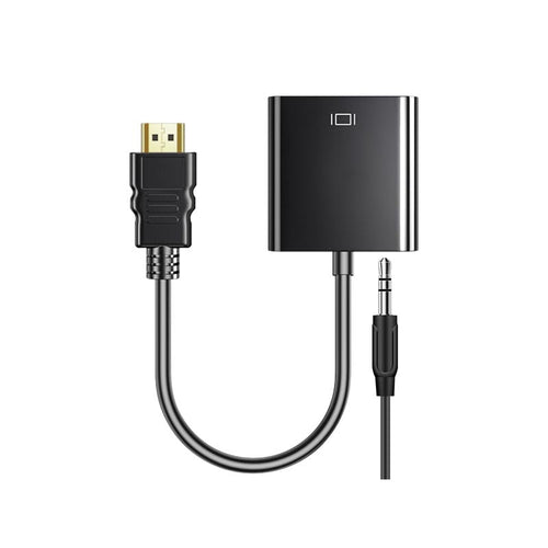 COTECi HDMI to VGA Cable with Audio Connector