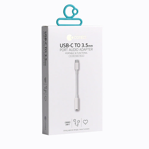 COTECi USB-C To 3.5mm Audio Adapter