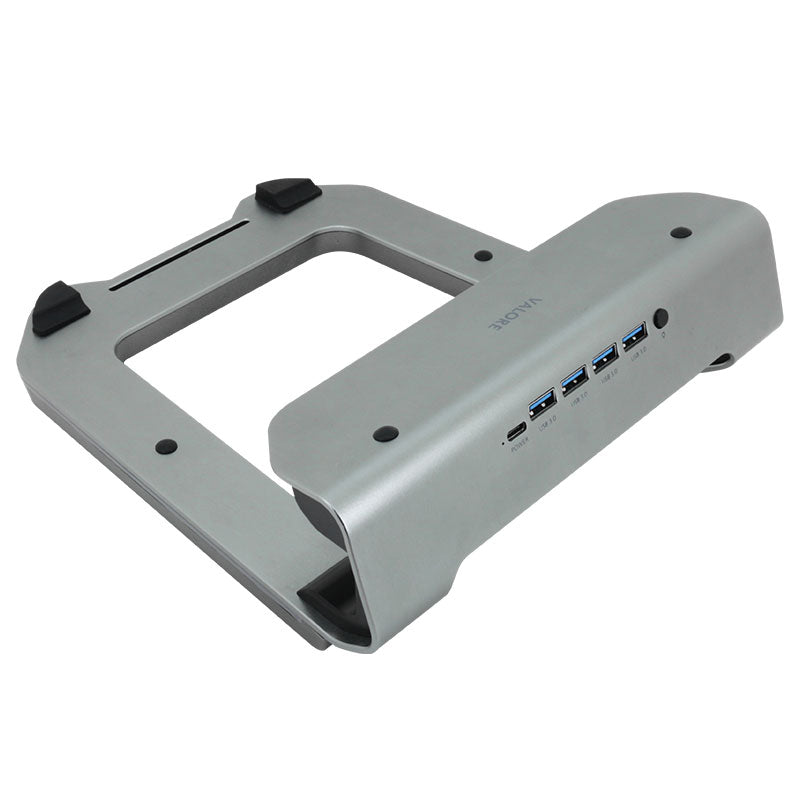 Valore Aluminium Laptop Stand with RGB Lighting (AC138)