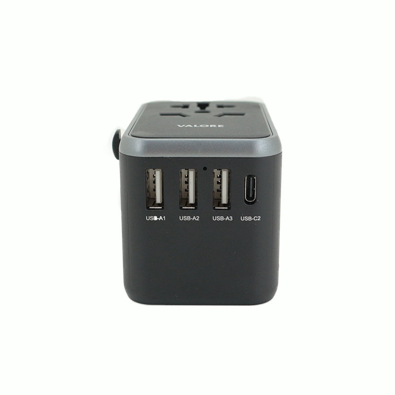 Valore PD45W Travel Adaptor (AC155) (Black)